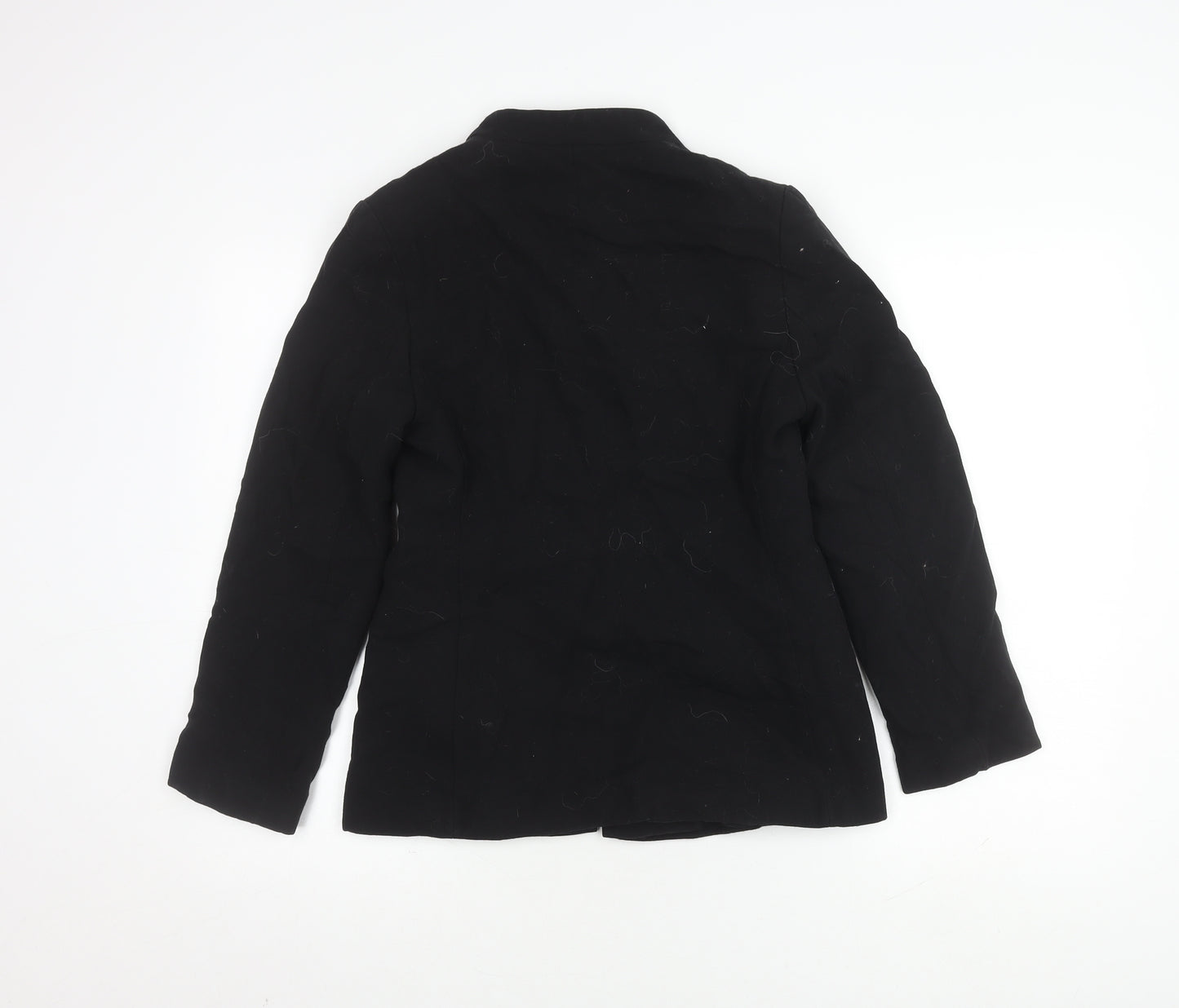 Next Women's Black Blazer, Size 10, Buttoned, Workwear