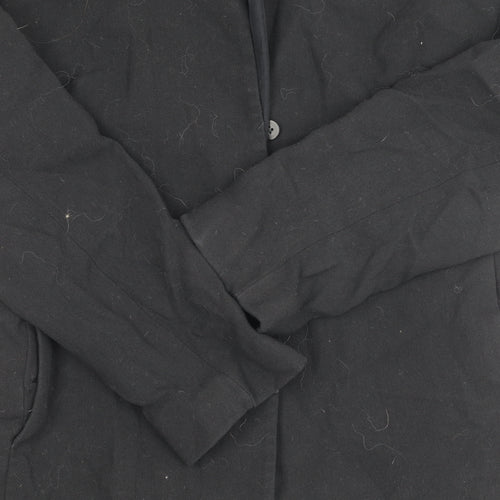 Next Women's Black Blazer, Size 10, Buttoned, Workwear