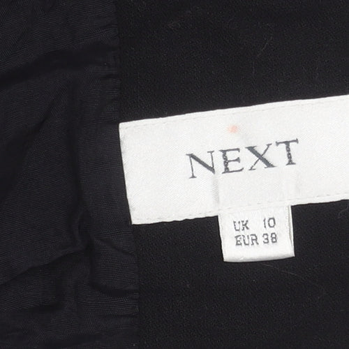 Next Women's Black Blazer, Size 10, Buttoned, Workwear