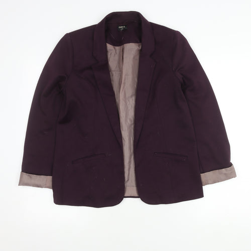 Oasis Women's Purple Blazer, Size 10, Lined, Regular Fit