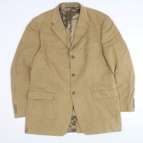 Marks and Spencer Men's Beige Long Blazer 42L