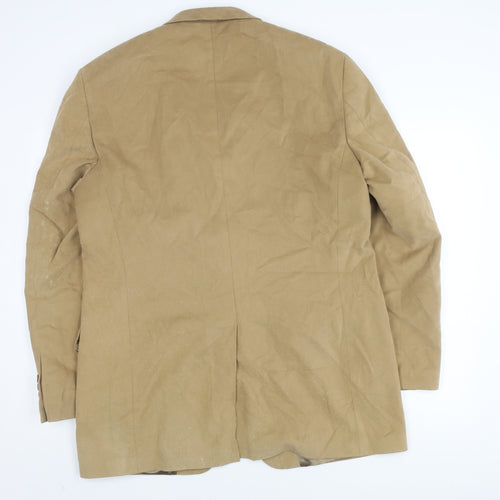 Marks and Spencer Men's Beige Long Blazer 42L