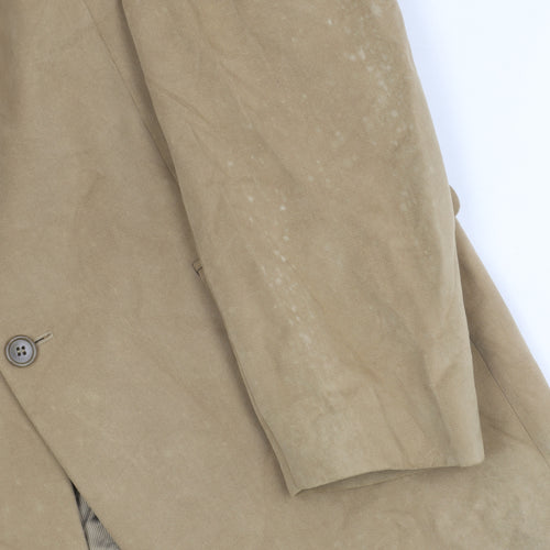 Marks and Spencer Men's Beige Long Blazer 42L