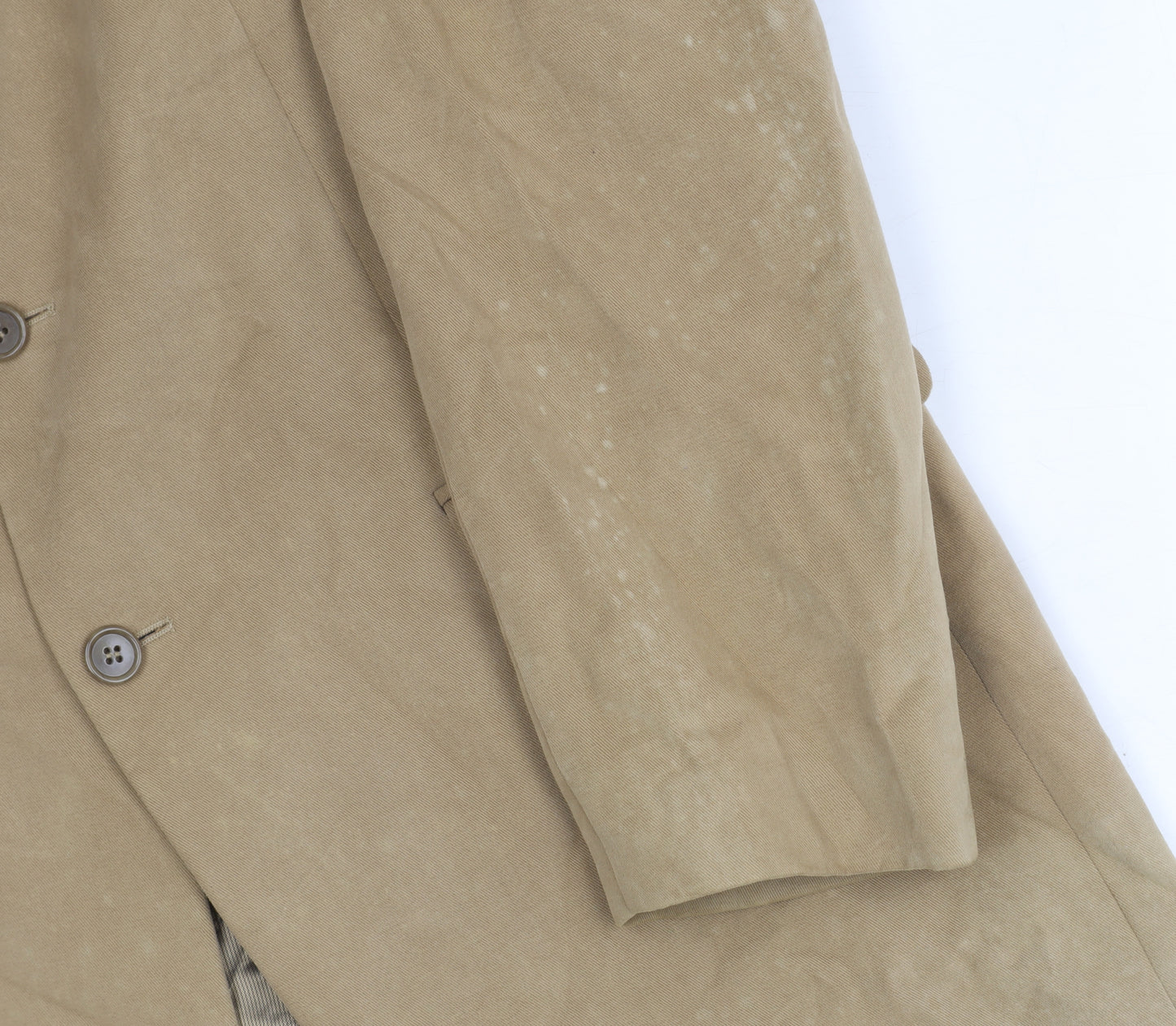 Marks and Spencer Men's Beige Long Blazer 42L