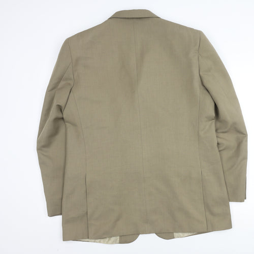 Loupeiz Fashion Beige Blazer for Men, UK Size 44, Business Style
