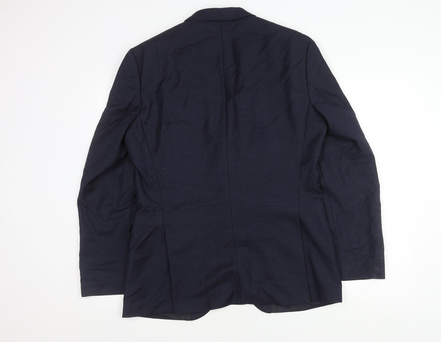 Hugo Boss Men's Blue Regular Fit Suit Jacket 40R