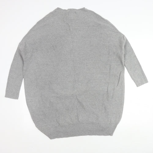 Disney Women’s Grey Mickey Pullover Jumper L