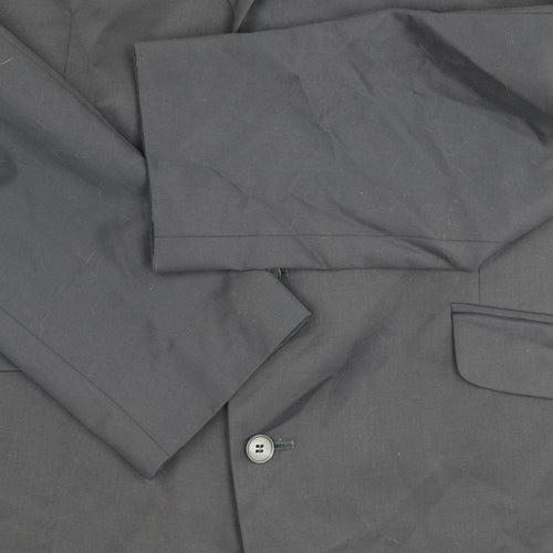 Pierre Cardin Mens Blue Wool Blazer, Size 44L