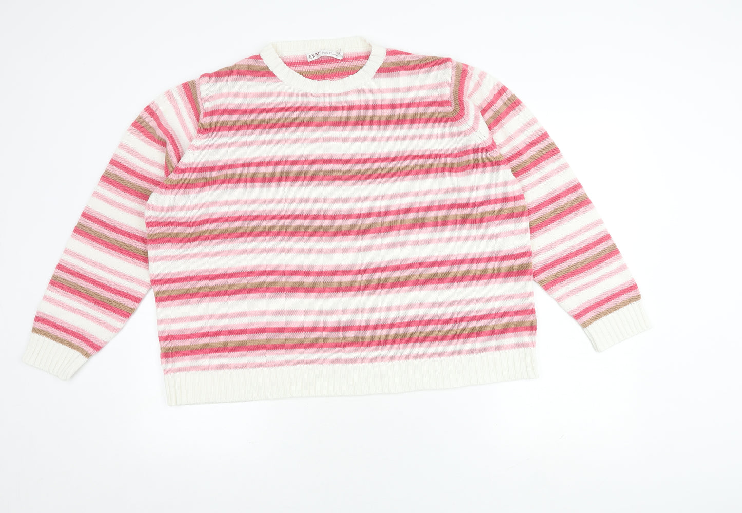 EWM Women's Multicoloured XL Pullover Jumper