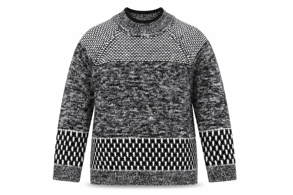 Front view of Marks & Spencer Women's Acrylic Jumper Black, size 20