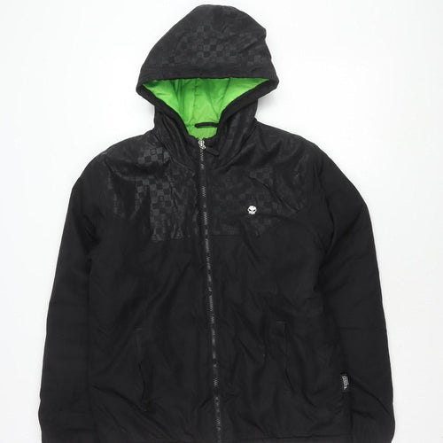 Hot Fuz XS Unisex Black Puffer Jacket