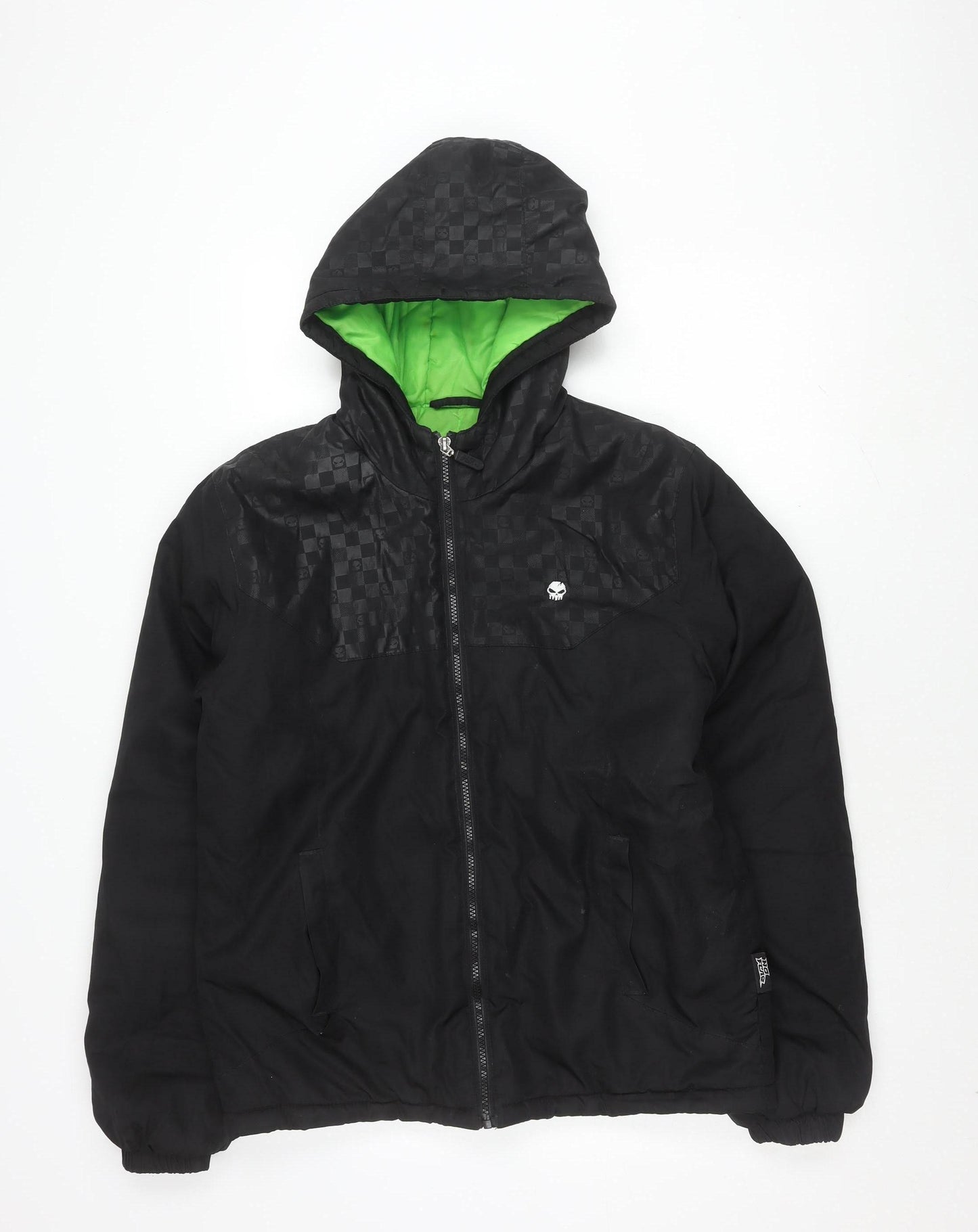 Hot Fuz XS Unisex Black Puffer Jacket
