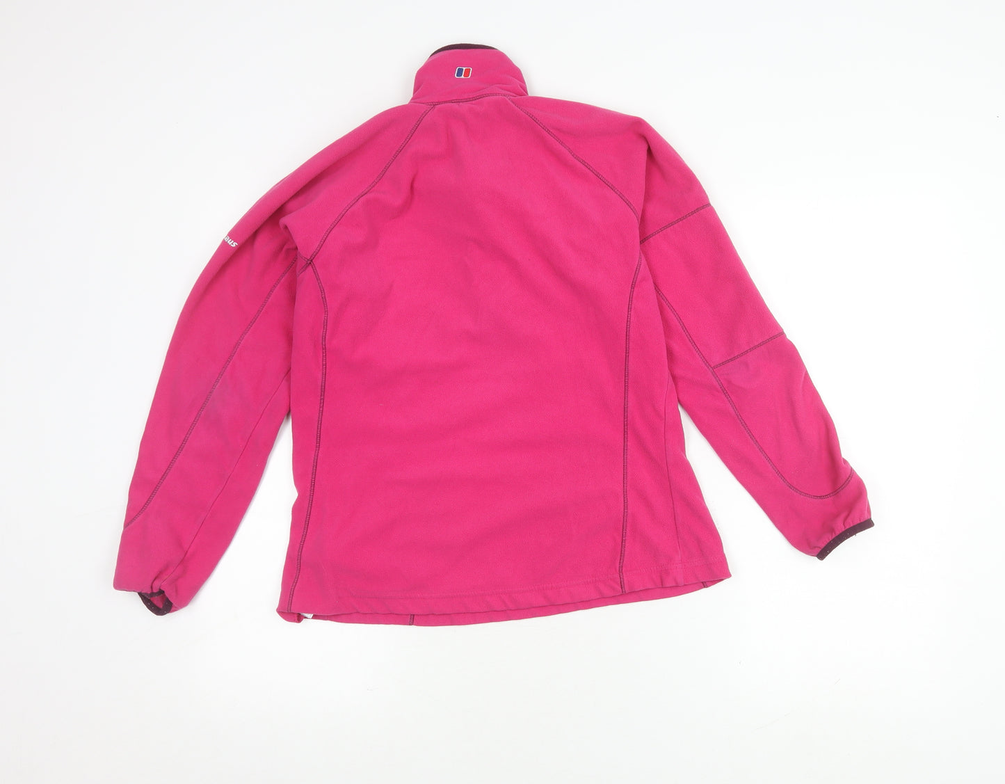 Berghaus Women's Pink Fleece Zip Hoodie Size 12