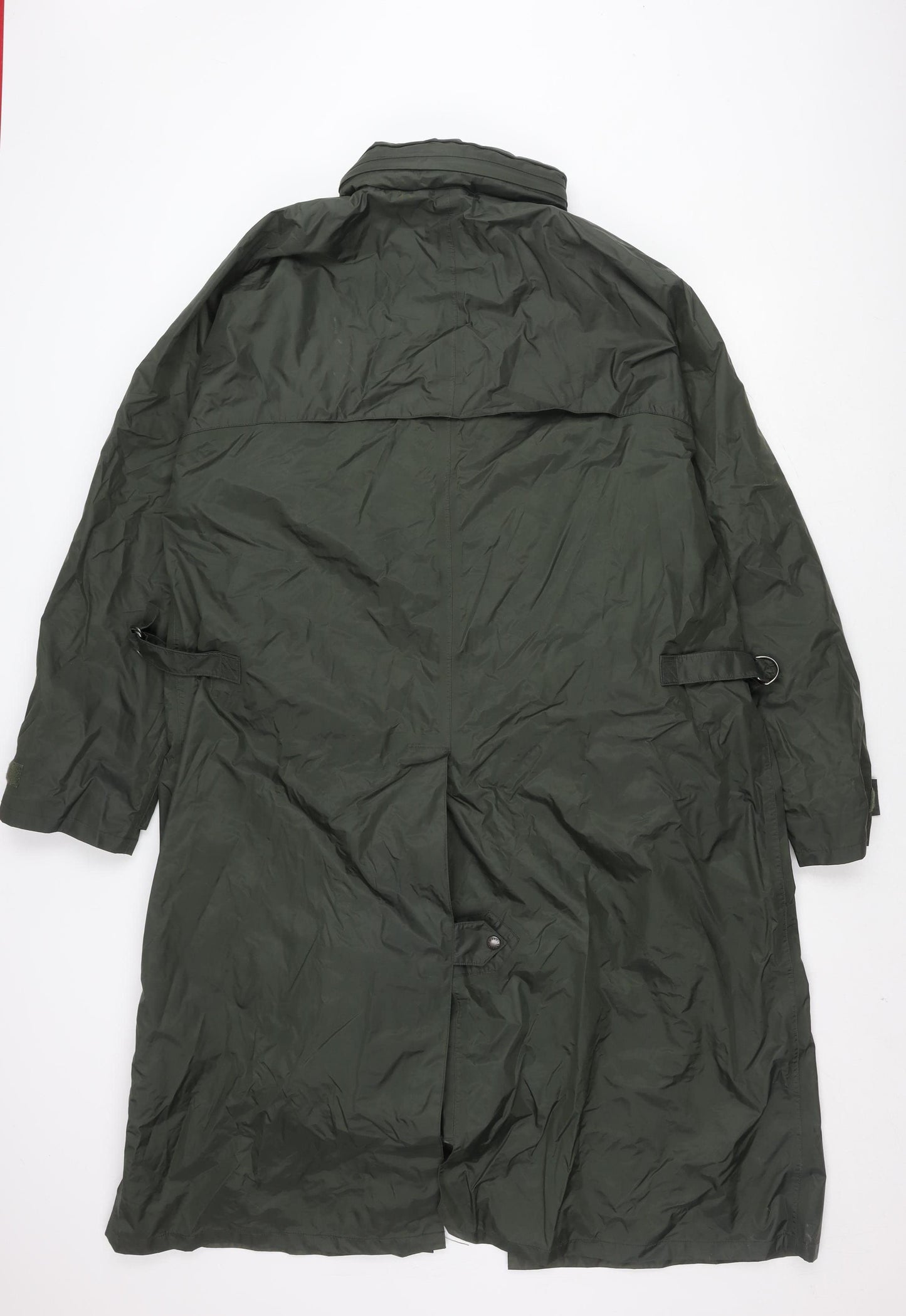 Aigle Men's Green Long Coat in M