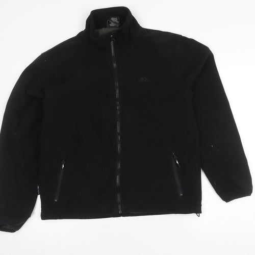 Trespass Men's Black S Basic Fleece Jacket