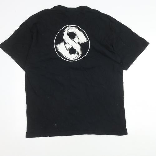 S8 Clothing Men's Black XL Graphic T-Shirt Short Sleeve