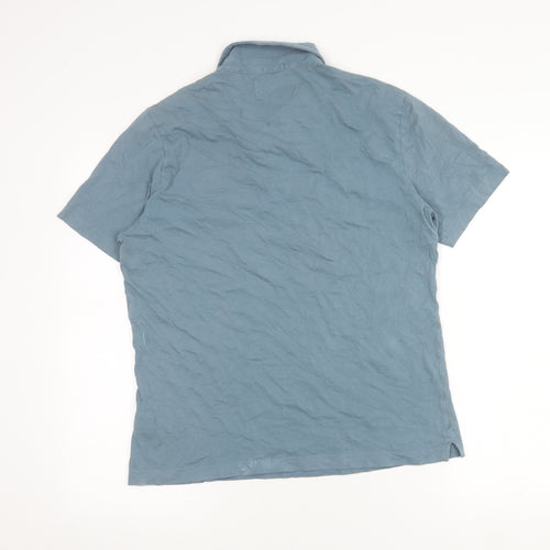 Original Penguin Blue Slim Fit Men's Polo L