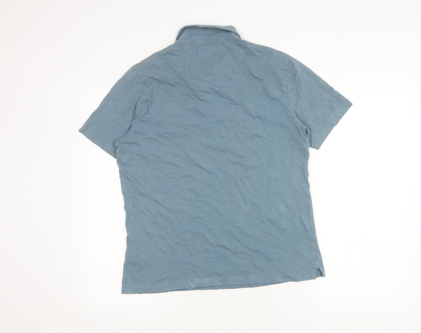 Original Penguin Blue Slim Fit Men's Polo L