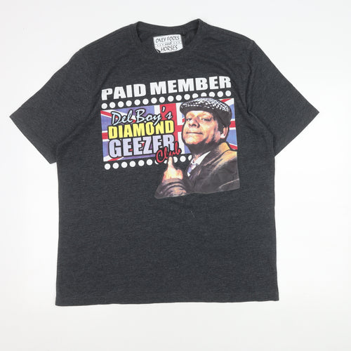 George Men’s Black L Only Fools and Horses T-Shirt