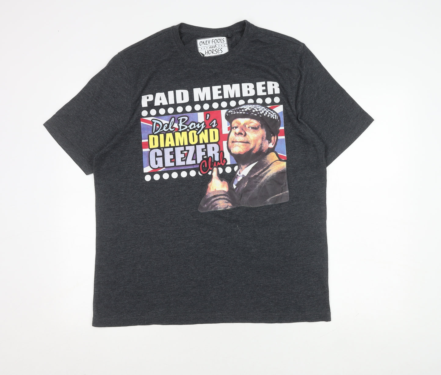 George Men’s Black L Only Fools and Horses T-Shirt