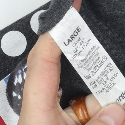 George Men’s Black L Only Fools and Horses T-Shirt