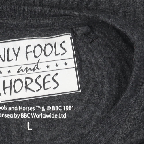 George Men’s Black L Only Fools and Horses T-Shirt