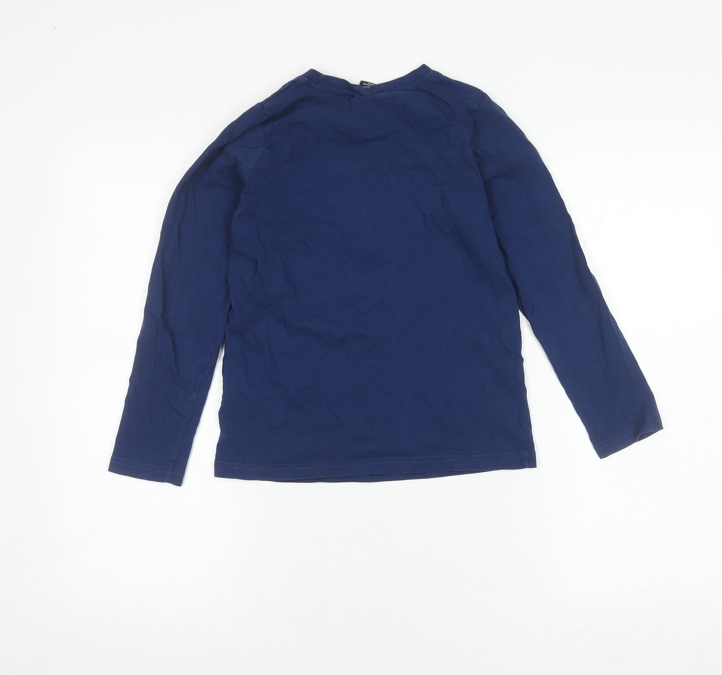 Tu Boys Blue Minecraft Long Sleeve T-Shirt 10 Years