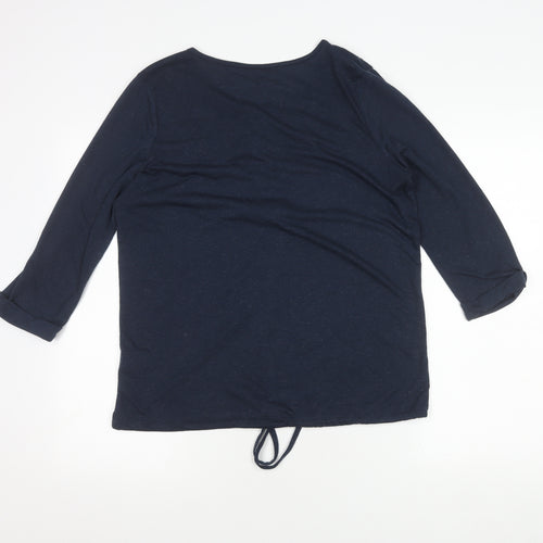Next Women's Blue Embroidered Tunic, Size 14, Casual Wear