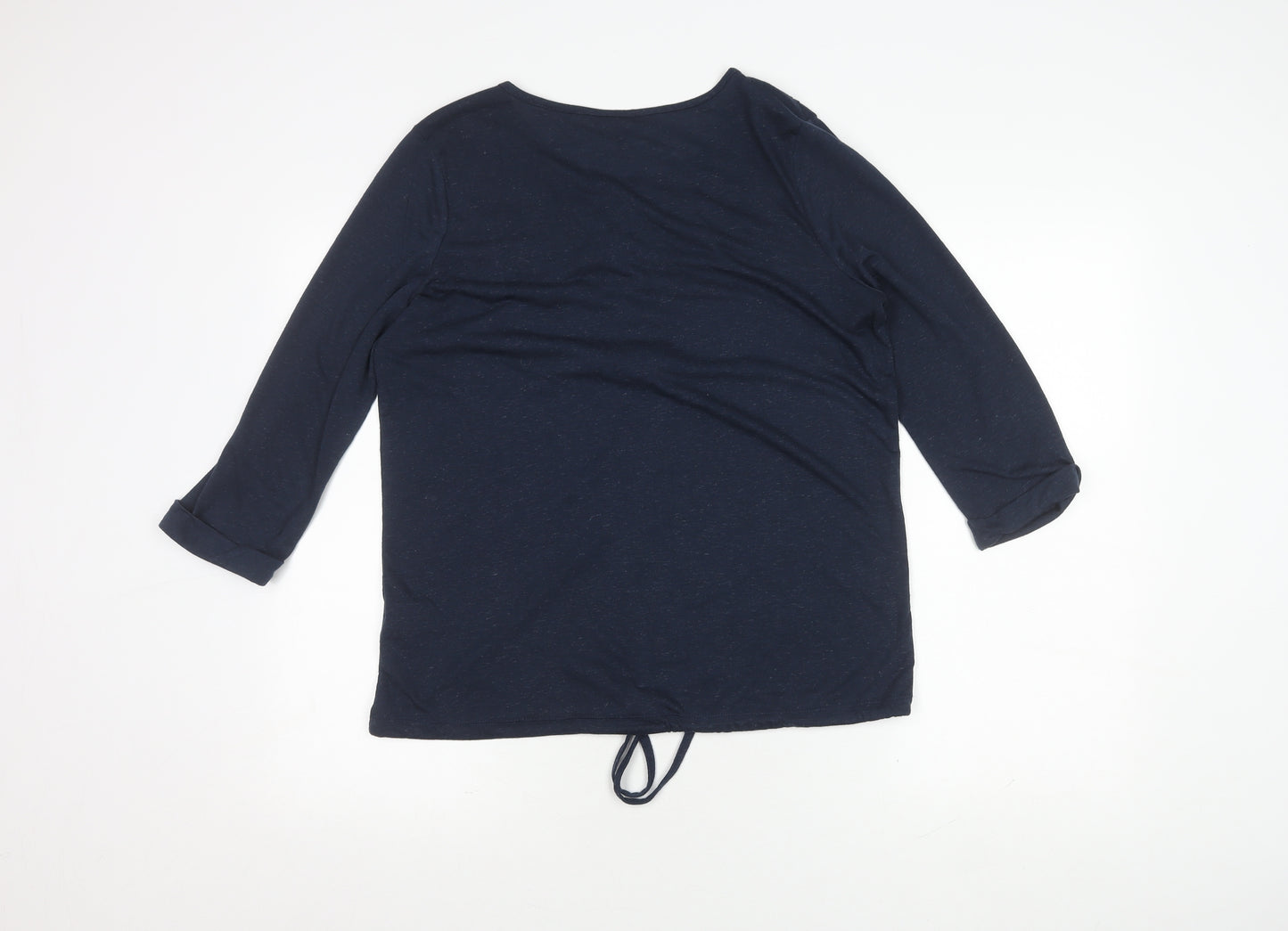 Next Women's Blue Embroidered Tunic, Size 14, Casual Wear