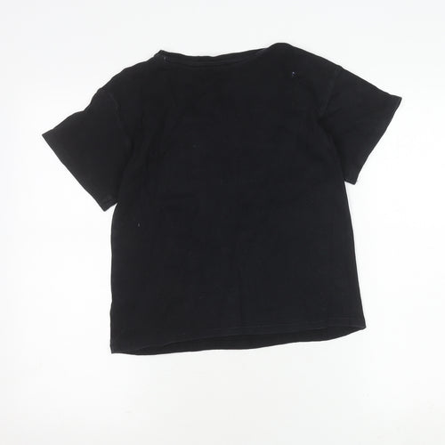 George Boys Black Star Wars T-Shirt 11-12 Years