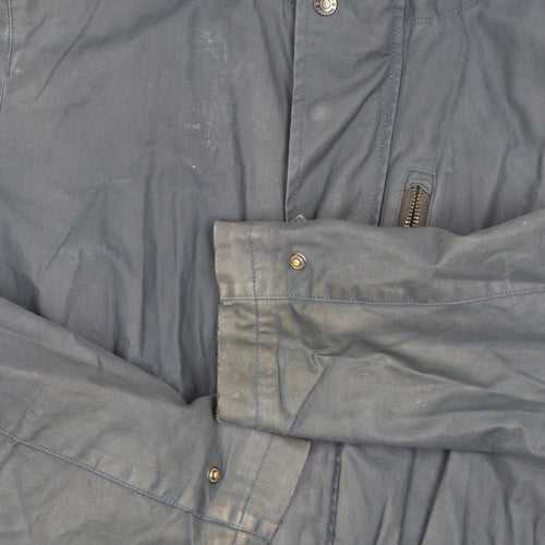 Penguin Women's Blue Parka Jacket M with Hood
