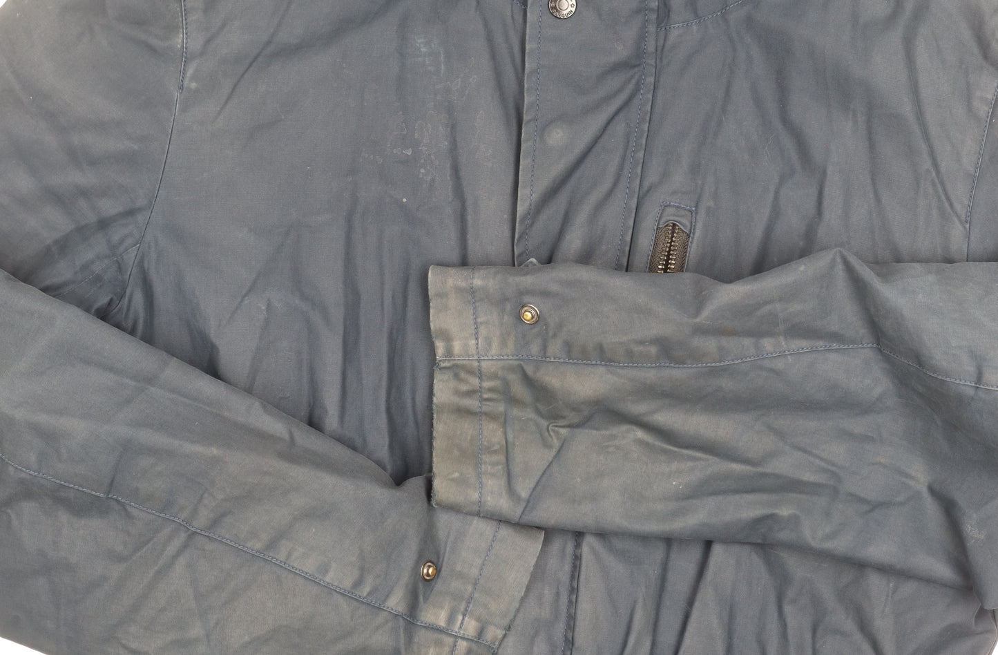 Penguin Women's Blue Parka Jacket M with Hood