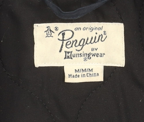 Penguin Women's Blue Parka Jacket M with Hood