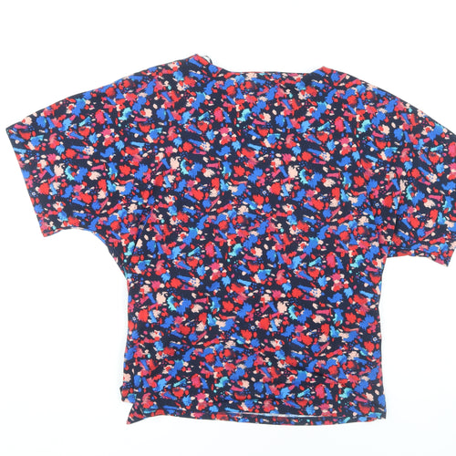 Monsoon Women's Multicoloured Wrap Blouse Size 16