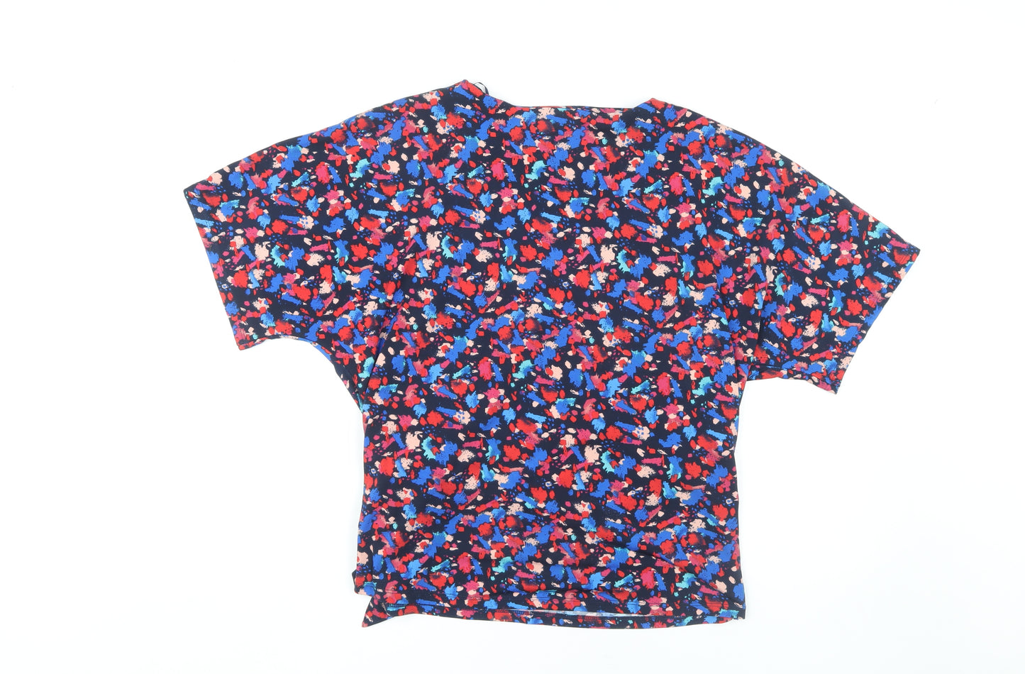 Monsoon Women's Multicoloured Wrap Blouse Size 16