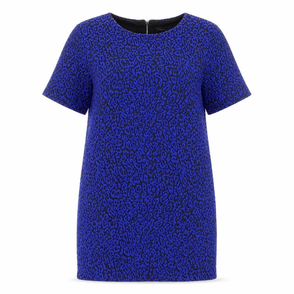 Dorothy Perkins Women’s Blue Shift Dress Size 16