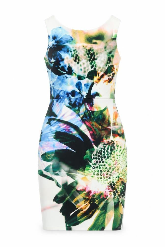 Front view of Next Women's Multicoloured Sheath Dress, size 12