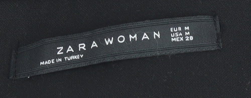 Zara Women's Black Wrap Skirt, Size M, Casual Style