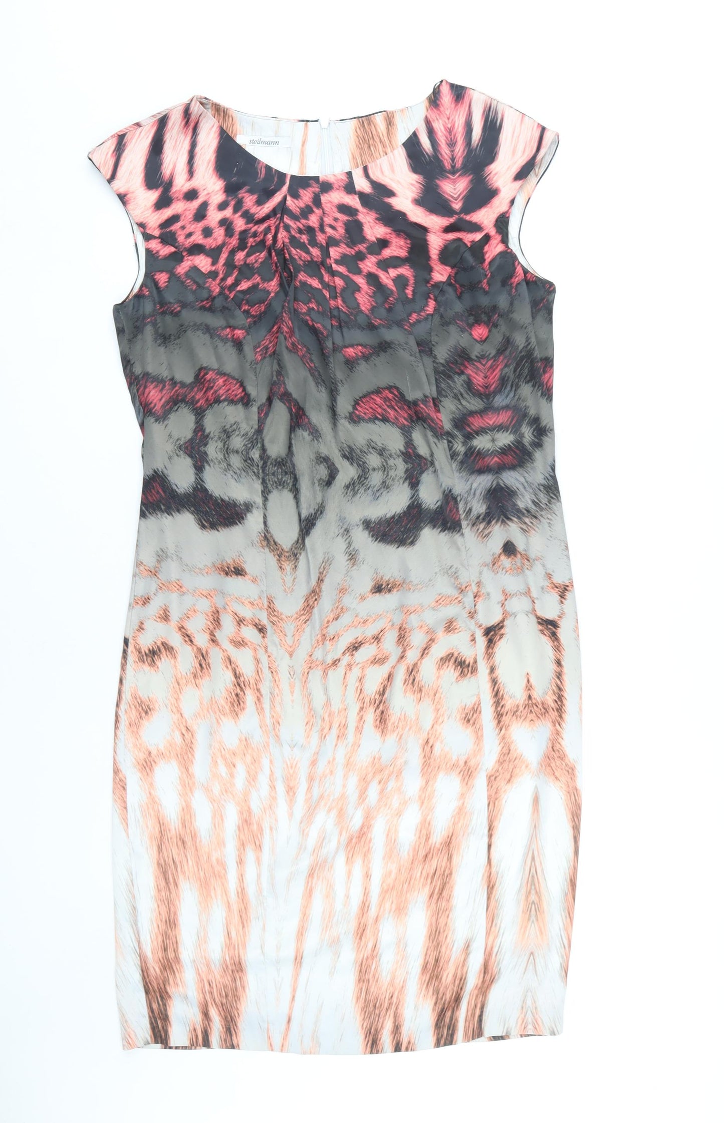 Steilmann Women's Multicoloured Sheath Dress Size 14