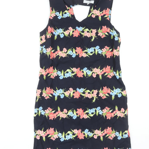 Red Herring Women's Floral Cotton Sleeveless Dress M