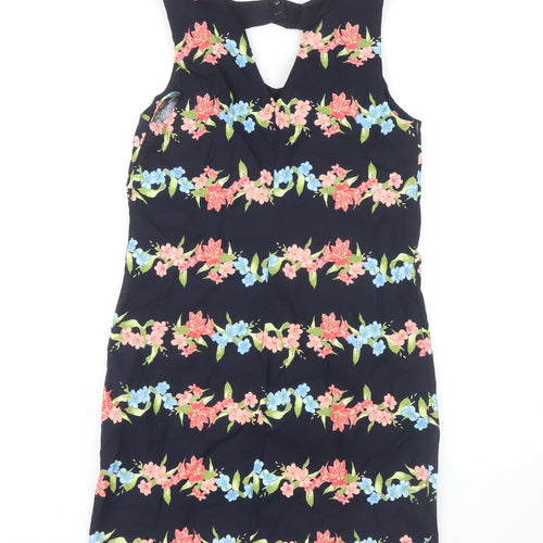Red Herring Women's Floral Cotton Sleeveless Dress M