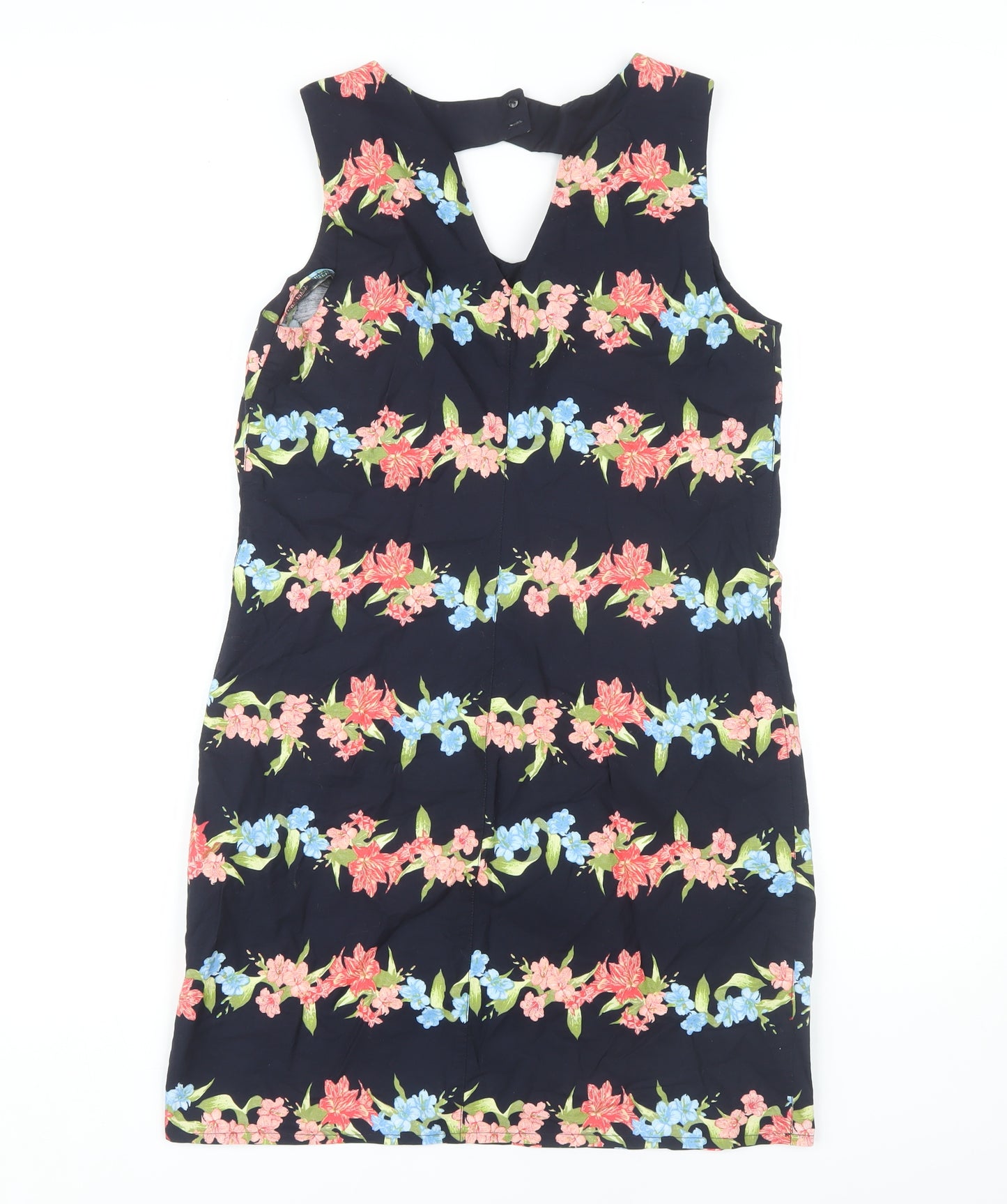 Red Herring Women's Floral Cotton Sleeveless Dress M