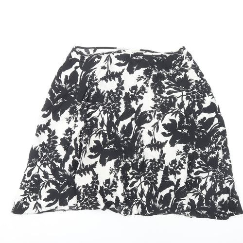Marks and Spencer Women's Multicoloured Knee Length Skirt Size 14