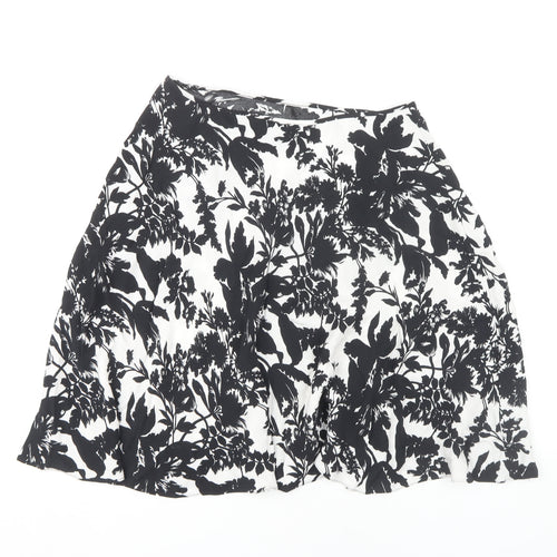 Marks and Spencer Women's Multicoloured Knee Length Skirt Size 14
