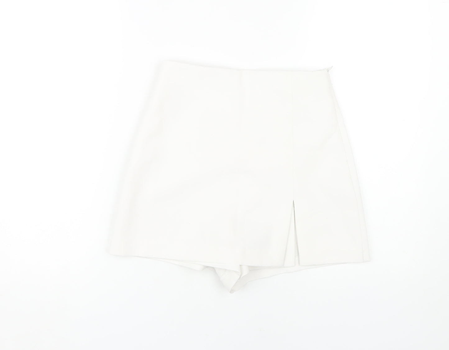 ZARA Women's White XS Skort Short Skirt