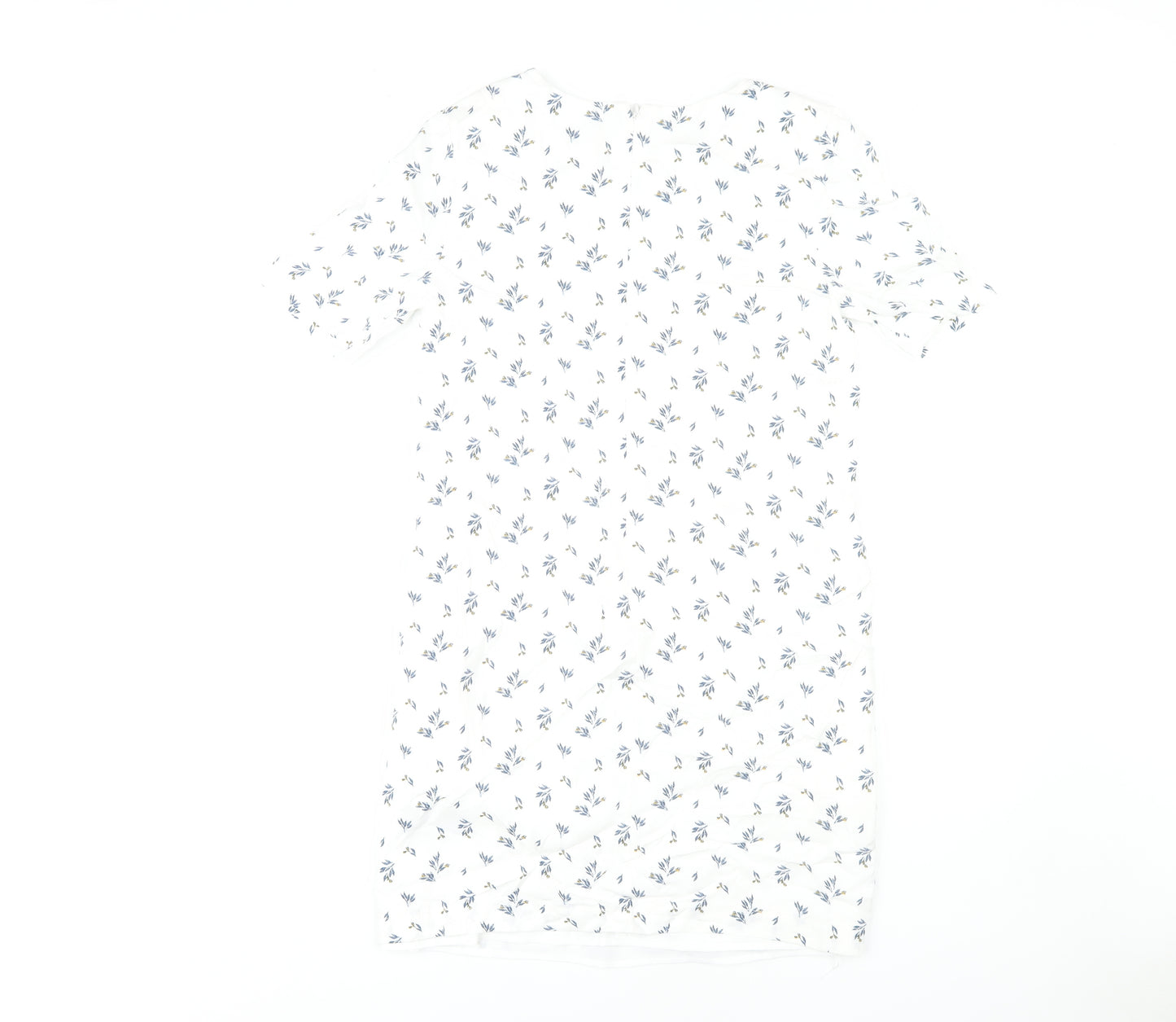 Gant Women's White Floral Short Sleeve Dress