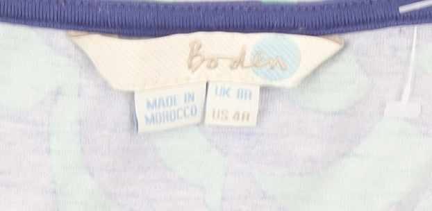 Boden Women's Blue Wrap Dress Size 18