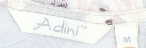 Adini Women's Multicoloured Floral Linen Dress M