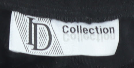 ID Collection Women's Black Geometric Skirt Size 22