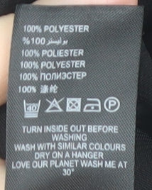 Debenhams Women's Black Wrap Dress, Size 16, V-Neck